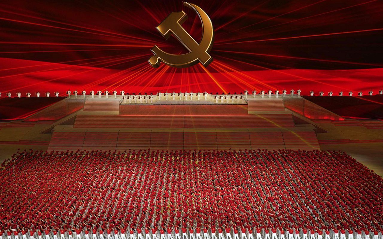 以中共百年庆典贺电为标志 世界自动分成两大阵营 中国与发展中国家成命运共同体